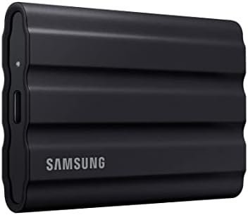 SAMSUNG T7 Shield 4TB, Portable SSD, up-to 1050MB/s, USB 3.2 Gen2, Rugged