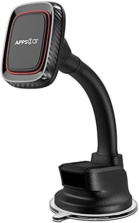 APPS2Car Magnetic Phone Holder for Car, Dashboard Windshield Phone Holder Mount