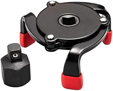 Eastyard Universal Oil Filter Wrench Adjustable 3 Jaw Oil Filter Removal Tool