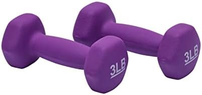 31m6aTzesgL._AC_.jpg Neoprene Coated Dumbbell Hand Weight Set - Image 1