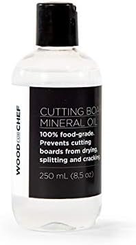 Food Grade Mineral Oil for Cutting Board (250ml) - Butcher Block Oil