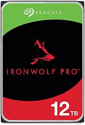 410EWPlNFuL._AC_.jpg Seagate IronWolf Pro, 12 TB, Enterprise NAS Internal HDD –CMR 3.5 Inch, SATA 6 - Image 1