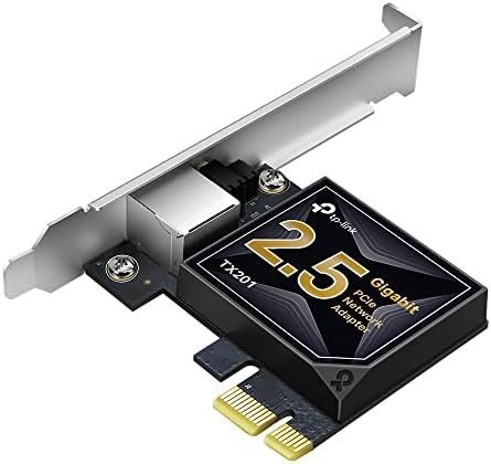 414Xmhx2dL._AC_.jpg TP-Link 2.5GB PCIe Network Card (TX201) – PCIe to 2.5 Gigabit Ethernet Network - Image 1