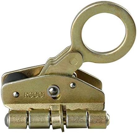 Yaegoo Rope Grab Ascender Fall Protection 25KN Riser Fits 1/2 Inch-5/8 Inch for Heavy Duty