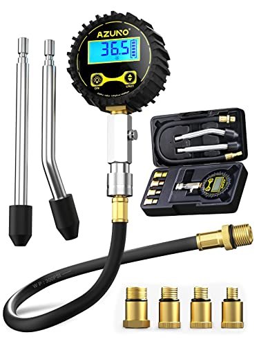 41KYynSyFPL.jpg AZUNO Compression Tester Automotive, Digital Compression Gauge 200 PSI - Image 1