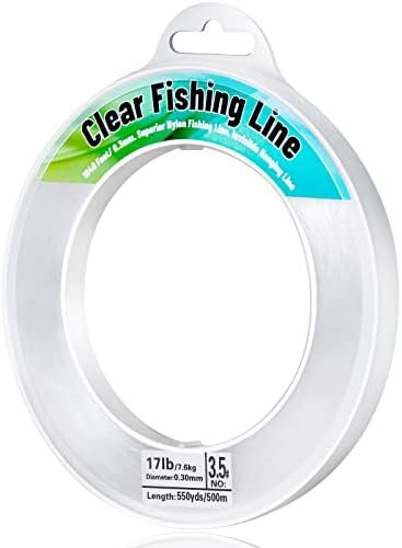 Fishing Wire, Mckanti Fishing line Clear Nylon String 1640 FT Invisible Hanging Beading
