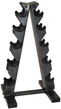 CAP Barbell Black A Frame Dumbbell Rack
