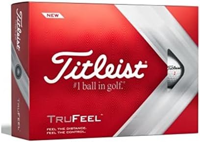 Titleist TruFeel Golf Balls, White (One Dozen)