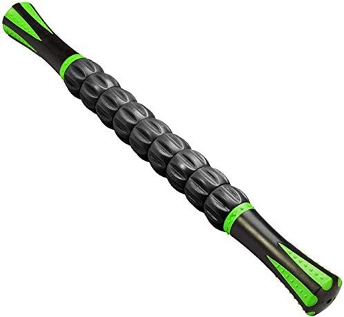 Kunova (TM) Muscle Roller Stick - Massage Tool for Releasing Myofascial Trigger