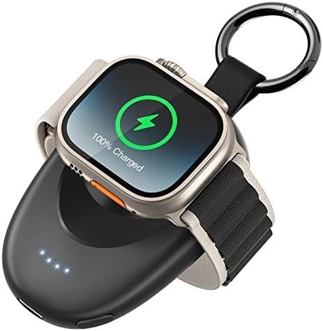 GagaKing for Apple Watch Charger, Portable iWatch Charger Wireless Magnetic