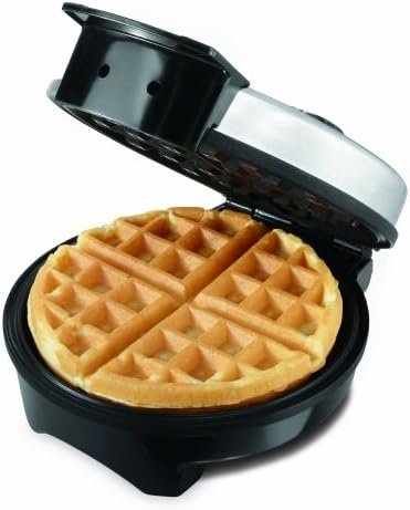 Oster Belgian Waffle Maker, 8", Stainless Steel