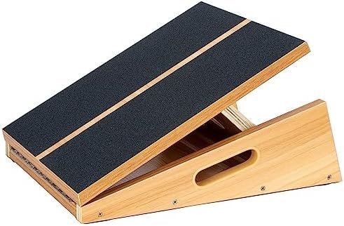StrongTek Professional Wooden Slant Board, Adjustable Incline Board and Calf
