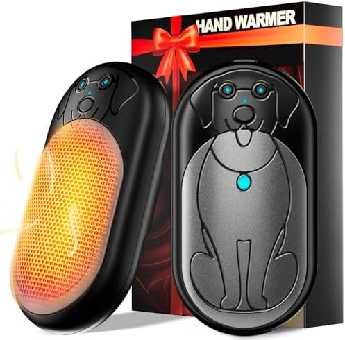 Electric Hand Warmers Rechargeable 2 Pack, Portable Pocket Warmer Reusable Hand