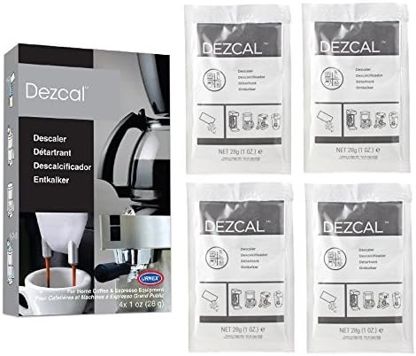 Urnex Dezcal Home Activated Descaler, For Home Coffee & Espresso Equipt