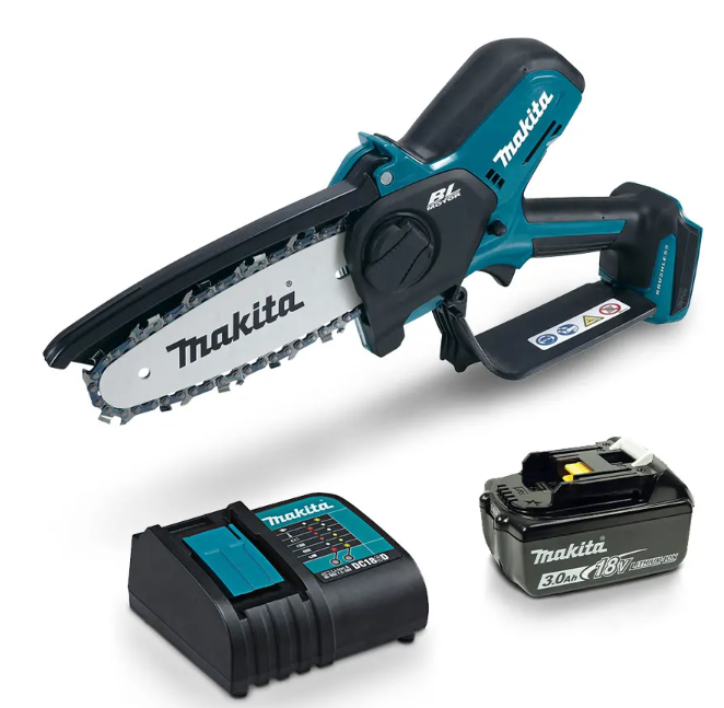 MAKITA 18V BRUSHLESS 1 X 3.0AH 150MM PRUNING SAW KIT DUC150SF