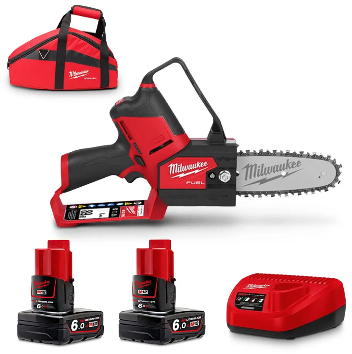 Ekran-goruntusu-2023-09-23-173022.png MILWAUKEE FUEL? HATCHET? 12V BRUSHLESS 2 X 6.0AH 152MM PRUNING SAW KIT M12FHS602B - Image 1