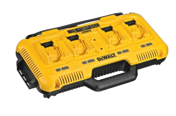 Dewalt DCB104-XE 10.8V-18V XR Cordless Multi Voltage Battery 4 Port Fast Charger