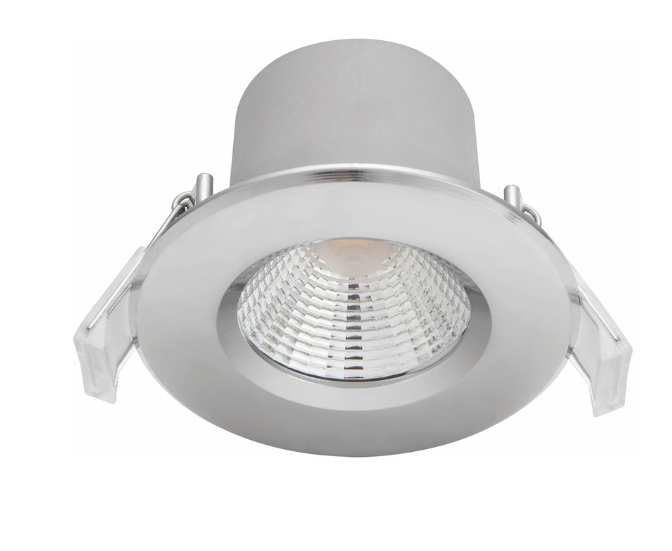 Philips SL261 Dive IP65 Recessed Downlight Chrome 5W Warm White