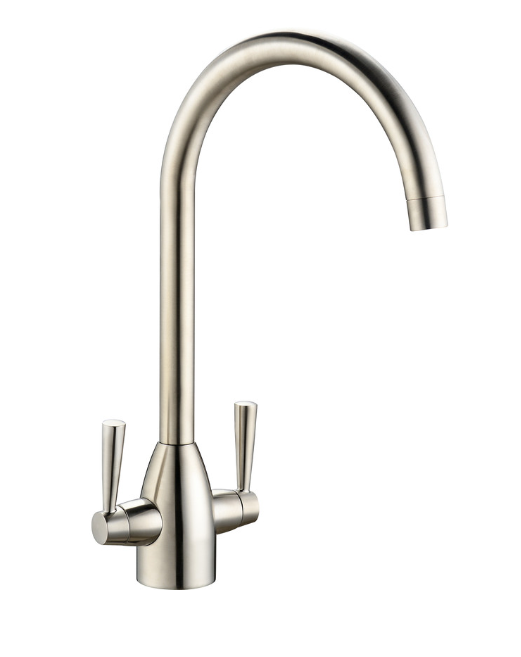 Deva Snowdon Mono Mixer Kitchen Tap Brushed Chrome